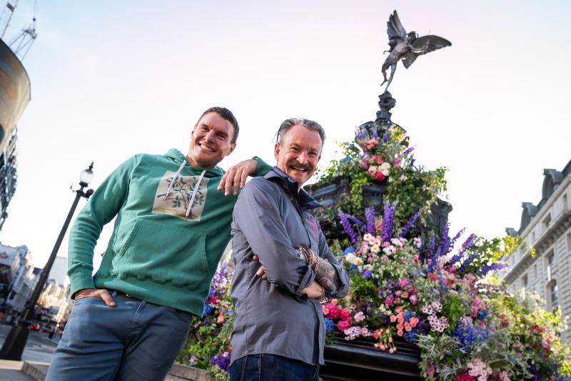 Flower Flashes brought joy to London landmarks
