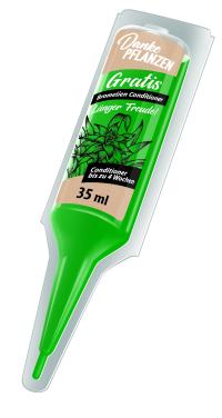 Shopper activatie bij REWE: gratis plantconditioner Bromelia Shopper activatie bij REWE: gratis plantconditioner Bromelia